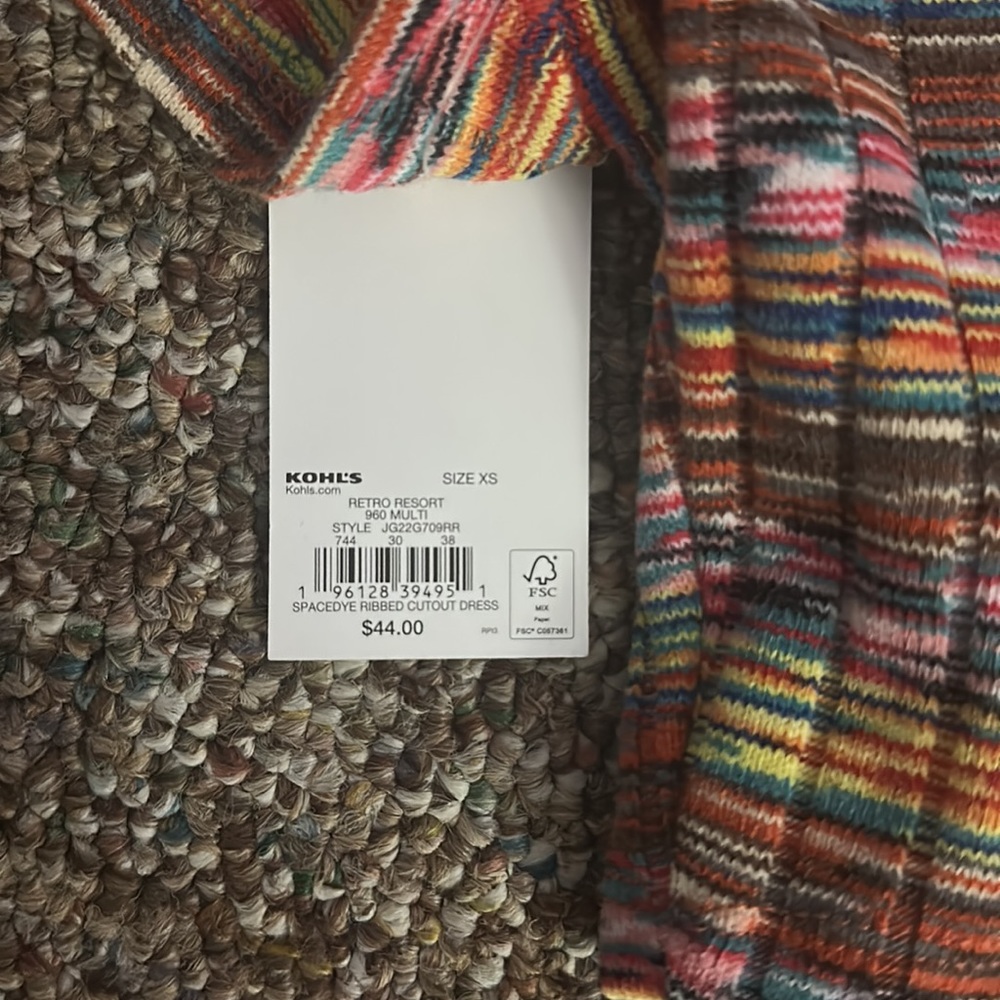 So back out dress NWT size XS - Picture 3 of 3